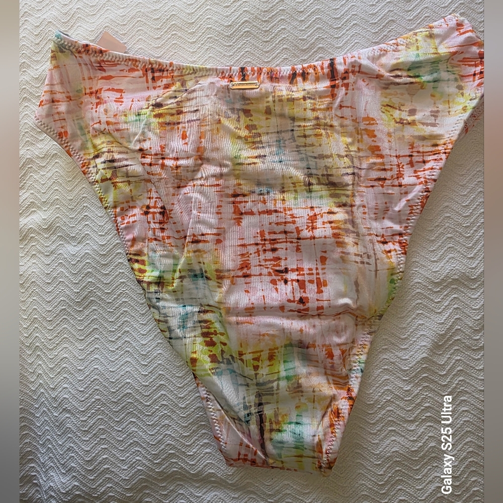 Colorful Abstract Bikini Bottom - Picture 3 of 8